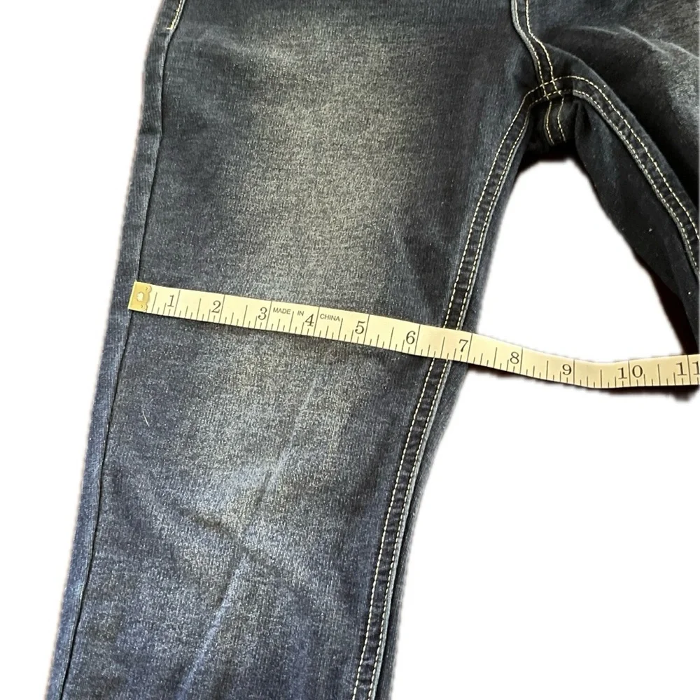 Girls jeans embellished pockets stitching Vanilla Star size 16